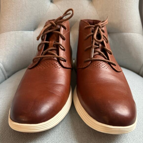 Cole Haan Men's ØriginalGrand Remastered Waterproof Chukka Boots Sz. 10 - Picture 5 of 14